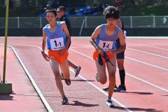 男子高学年中継点