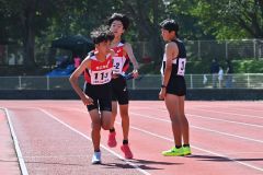 男子高学年中継点