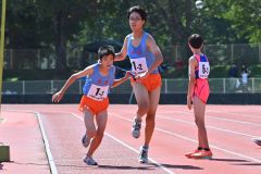 男子高学年中継点