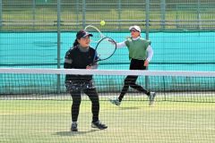 オープンは佐々木・曽根組優勝　たなばた杯女子テニス大会