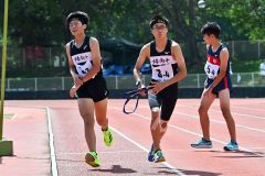 男子高学年中継点
