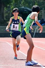 男子高学年中継点