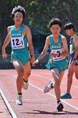 男子高学年中継点