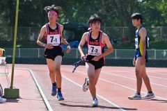 男子高学年中継点