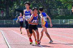男子高学年中継点