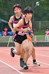 男子高学年中継点