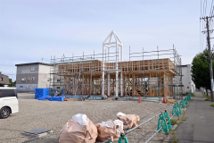 建設中の「帯広西５条店」