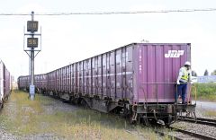 ジャガイモ列車運行開始　加工用ジャガイモ全国へ 2