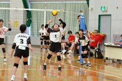 下音更ウィングス女子Ｖ　混合は豊頃ランバーズ　男子は稲田プリンス　イエスタ杯道小学生バレー 7