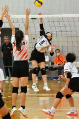 下音更ウィングス女子Ｖ　混合は豊頃ランバーズ　男子は稲田プリンス　イエスタ杯道小学生バレー 9