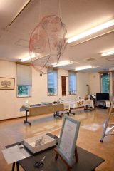 管内など２２作家の作品ずらり　「鉄」テーマに木工など　はぐくーむで２３日まで 7