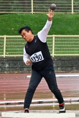 加藤（帯広）投てき五種Ｍ４０日本新　道マスターズ投てき大会 3