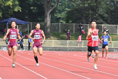男子４００メートル第１４組