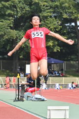 男子走り幅跳び