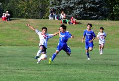 芽室１２大会ぶりＶ　帯広若葉中央に１―０　財団杯Ｕ―１２サッカー