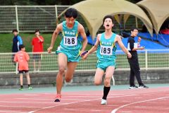 男子４００メートルリレー２組