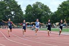 男子１００メートル２３組