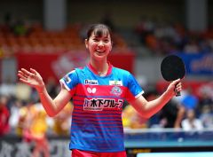 しなやかな動きが持ち味の木下アビエル神奈川の長崎美柚（（ｃ）Ｔ．ＬＥＡＧＵＥ）