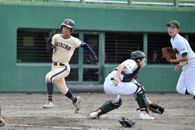 帯農が帯緑陽破り、芽室との準決勝へ　秋季高校野球十勝支部予選初日
