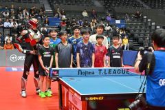 Ｔリーグ帯広大会（金野和彦撮影）