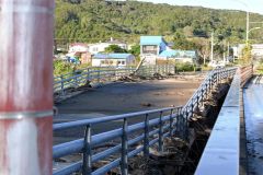 浦幌町内で床上浸水１棟、床下浸水１２棟　厚内橋橋脚の一部崩れる 3