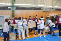水害想定し避難や対策本部会議訓練　池田 2