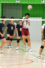 帯南商女子初Ｖ　男子は白樺学園連覇　横田忠義杯道高校バレー 10