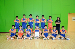 男子優勝の白樺学園