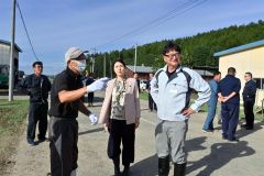 石川衆議が豊頃、浦幌の被災農地を視察 3