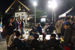 夜店やライブでにぎわう　池田神社宵宮祭 4
