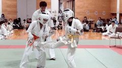 全道６０人が熱戦　幕別で極真空手スノーマンズカップ