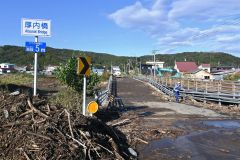 大雨残る爪痕　管内の被害、今も深刻な状況続く