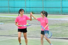 帯大谷女子、帯緑陽男子Ｖ　７校全道へ　道高校秋季テニス十勝予選 11