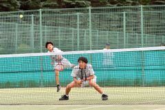 帯大谷女子、帯緑陽男子Ｖ　７校全道へ　道高校秋季テニス十勝予選 9