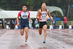 男子100メートル予選