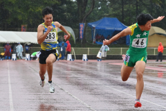 男子100メートル予選