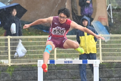 男子400メートル障害予選