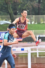 男子400メートル障害予選
