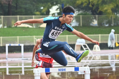 男子400メートル障害予選