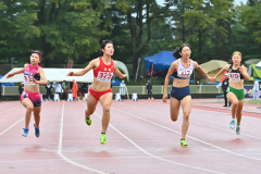女子100メートル決勝