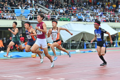 男子100メートル決勝