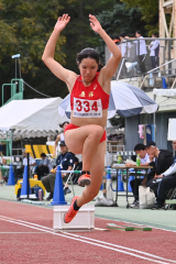 女子三段跳び決勝