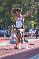 男子三段跳び決勝