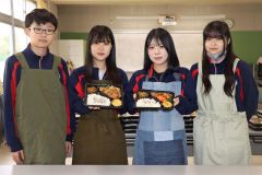 生徒らが健康意識した弁当を考案　幕別清陵高校