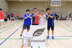 ４部優勝の八中Ｘ