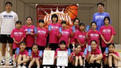女子準優勝の明和