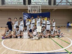 女子３位の札南ラビッツ