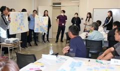 池田町の未来像は？　ＷＳでビジョンマップ策定