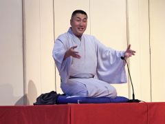 「牛ほめ」を披露した三遊亭歌奴さん