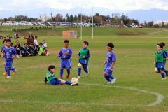 約５６０人の園児と児童　楽しくプレー　サッカーフェス２大会開催 6